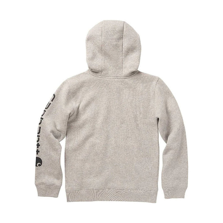 KIDS LS GRAPHIC SWEATSHIRT GREY HEATHER