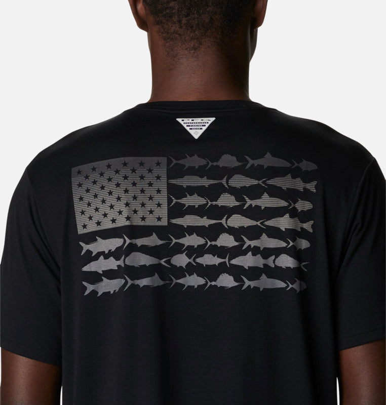 PFG FISH FLAG BLACK GRAPHITE