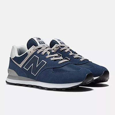 MEN'S 574 - NAVY / WHITE